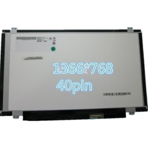 14'' Laptop lcd led matrix screen display N140BGE-L43 LTN140AT20 B140XTN02.3 B140XTN02.0 B140XTN02.5 B140XTN02.2 40PIN