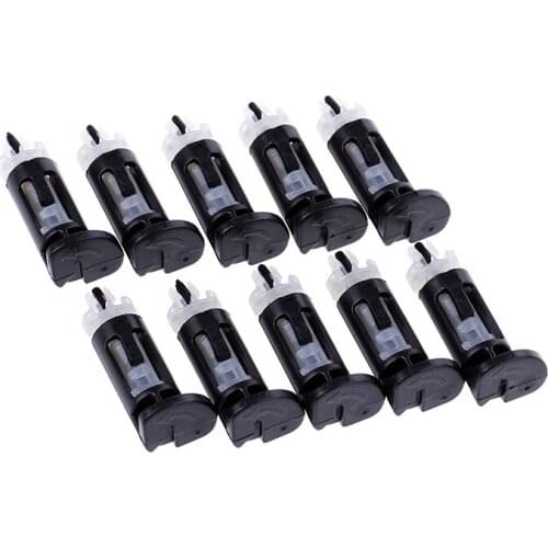 10Pcs Hot 775 CPU heatsink mount pin plastic push screw cooling fan mounting clip