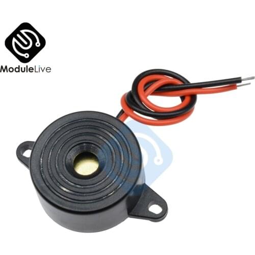 5pcs/lot SFM-20B DC 3V-24V 12V Durable Piezo Electronic Continuous Buzzer Alarm 95DB Continuous Sound Beeper For Arduino Car Van