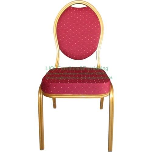 Wholesale quality strong Stacking aluminum hotel chairs LQ-L1080