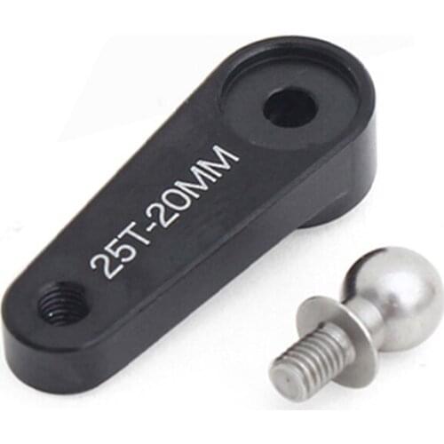 ALZRC - N-FURY T7 Special Metal Servo 25T Arm with Ball Head M3 for N-FURY T7 - 20mm NFT7-083-20 Spare parts