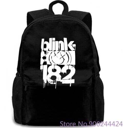 Blink 182 Blink 182 2003 Album Cover and Wo New women men backpack laptop travel school adult student
