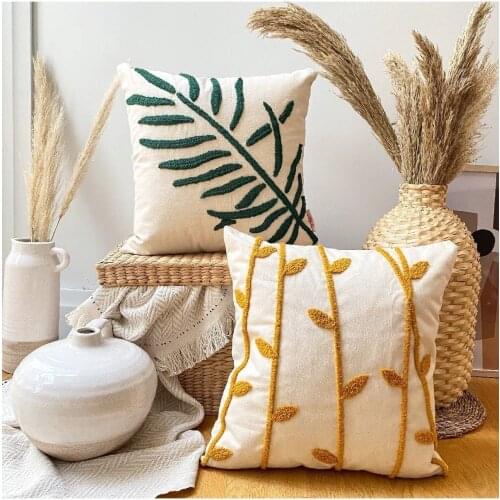 Nature Natural Woven Punch Tooling Pillow decorate-Inner Cushion