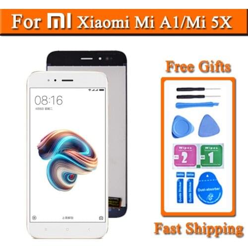 5.5 inches Screen For Mi A1 LCD Touch Digitizer Panel Assembly Replacement For Xiaomi Mi 5X Display Repairment Phone Part