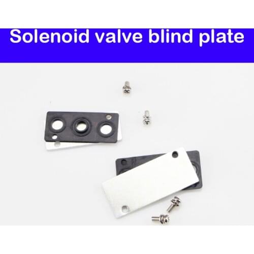 Solenoid valve manifold gasket blind plate 4V110/4V210/4V310/4V410
