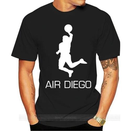 AIR DIEGO COTTON T-SHIRT - MARADONA HAND OF GOD Word Cup JOKE NOVELTY ARGENTINA male brand teeshirt men summer cotton t shirt