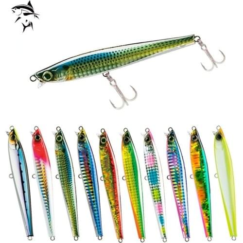 Minnow 2021 Fishing Lure 105mm 30g HARDCORE HEAVY SHOT SINKING LURE Bait Artificial Fishing Wobblers Pike Bass Bait