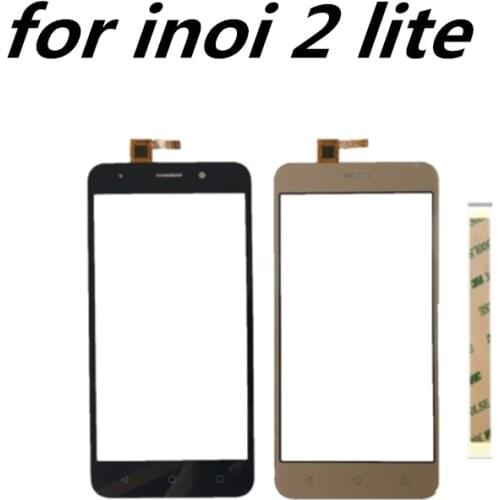 New 5.0inch touch screen for inoi 2 lite Glass Panel Touch Screen Digitizer for inoi 2 cell phone