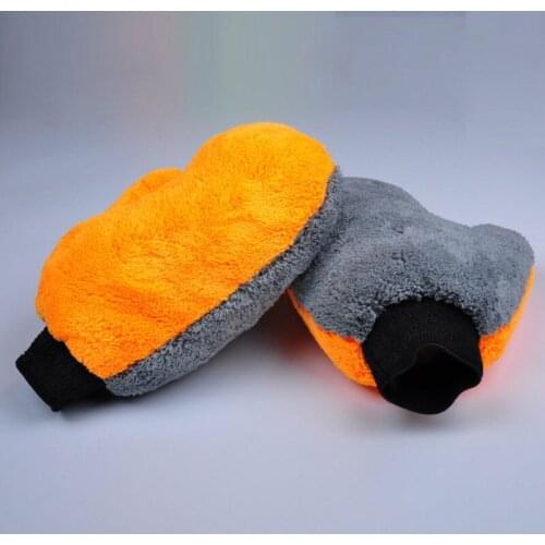 Car Gloves Wash Car Wash Mitt Mitt Mitt Washing remove dust Microfiber Towel