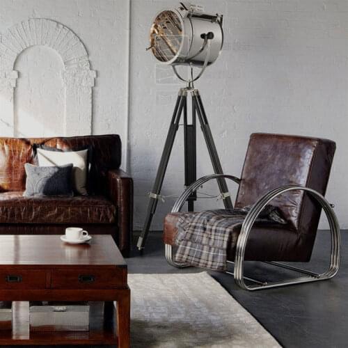 Floor lamp stand lampnautical spot studio tripod spotlight photography search light Home Decoration Light Fixture