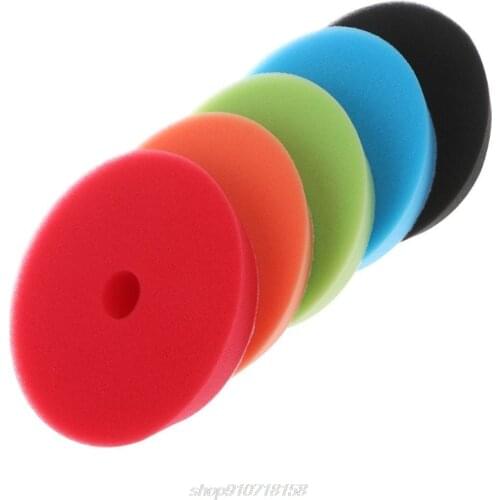 6" 150mm Buff Sponge Polishing Waxing Buffing Pad Wheel Disc For Car Auto Polisher Buffer M19 21 Dropship
