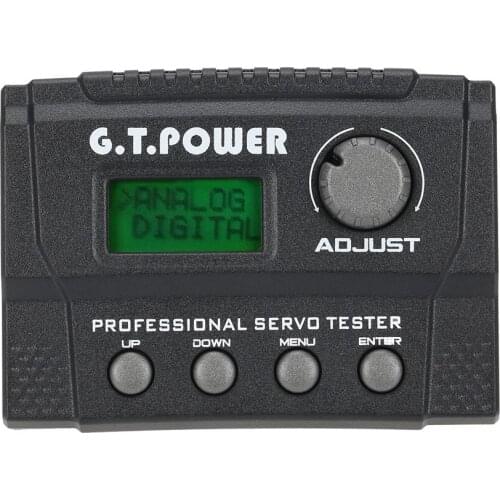 High Quality Professional Servo Tester for RC Aircraft Helicopter Drone Car Servo RC Model Toys Tester RC Tool