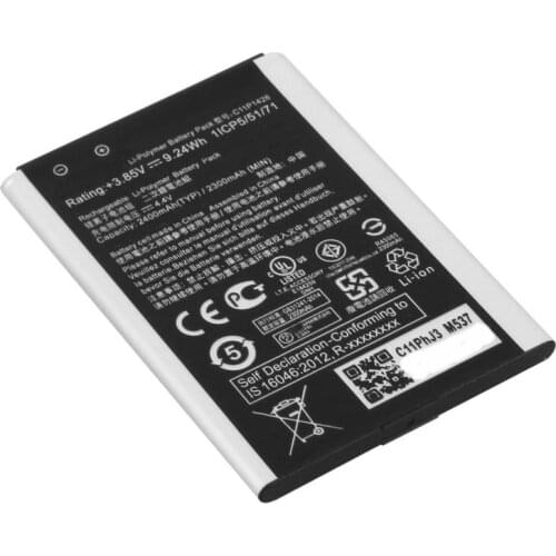 Ciszean 1x 2400mAh C11P1428 Replacement Battery For Asus Zenfone 2 Zenfone2 Laser ZE500KL ZE500KG Zenfone 2 Laser 5" Z00ED