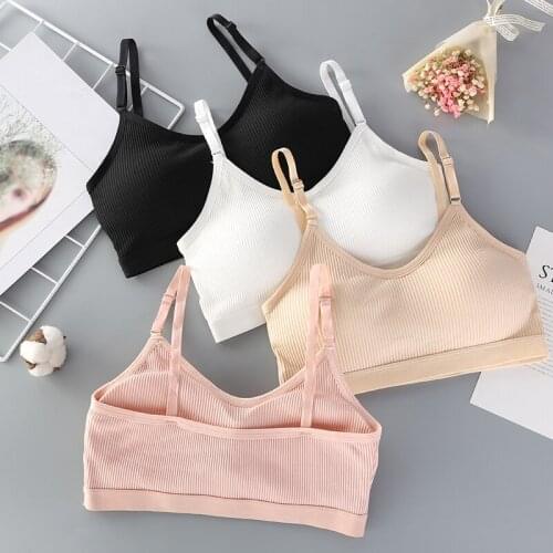 Women Tube Top Seamless Bra Sexy Underwear Sexy Cropped Brassiere Wireless Female Push Up Bras Fashion Basic Crop Top Insert Pad