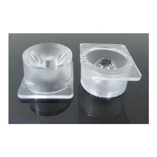 YJG-26 Waterproof Led Lens, Degree: 20*60 , Lens Size: 26X21.7X13.07mm, Stripe surface, PMMA materials
