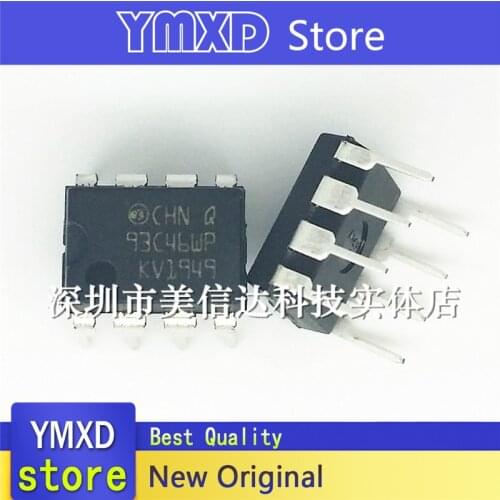 10pcs/lot New Original 93C46WP 93C46 memory DIP-8 In Stock