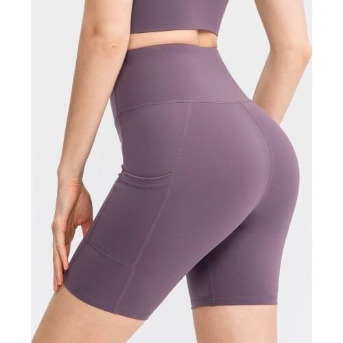 2021 Seamless Yoga Sports Shorts Women Fitness Clothing Push Up Hip High Waist Gym Shorts Fashion Workout Short Leggings
