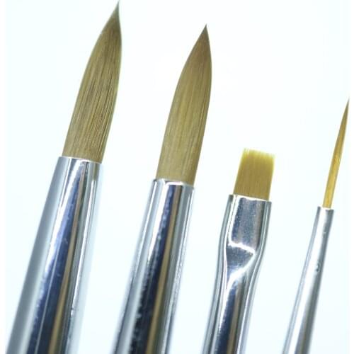 4pcs/set Dental Lab Porcelain Brush Pen /Ceramic brush/Glazing Pen Porcelain Section Applying
