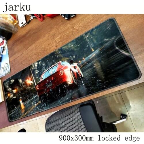 Need for speed mousepad gamer 900x300X3MM gaming mouse pad High quality notebook pc accessories laptop padmouse ergonomic mat