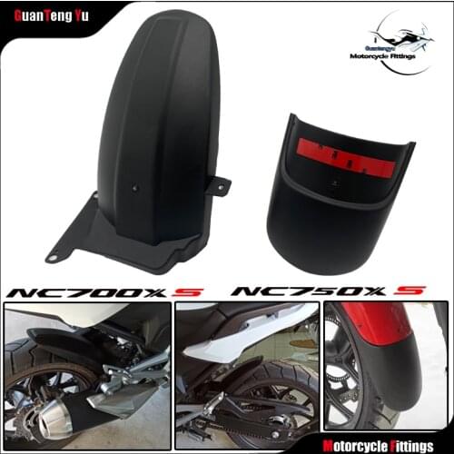 The new motorcycle front fender and rear fender are for Honda N700X NC750X off-road motorcycleNC700S NX750X 2012-2021 general