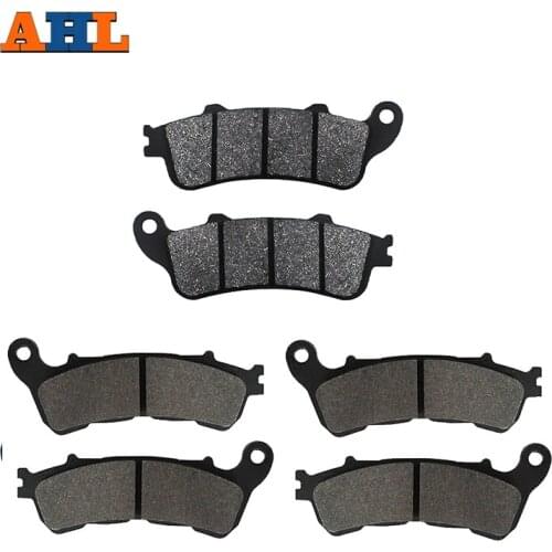 AHL Motorcycle Front & Rear Brake Pads Disks For Honda NT700 VFR800 XL1000 ST1300 VT1300 FA388 FA261