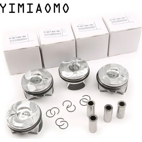 11257584117 Piston Assembly 1.6T N18B16A /N13B16A Pistons & Rings For BMW 116i 118i 120i MINI R55 R58 R57 R61 R59 071 199 034 63