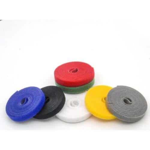 5Meter/Roll 15/20mm Color Velcros Self Adhesive Fastener Tape Reusable Strong Hooks Loops Cable Tie Magic tape DIY Accessories