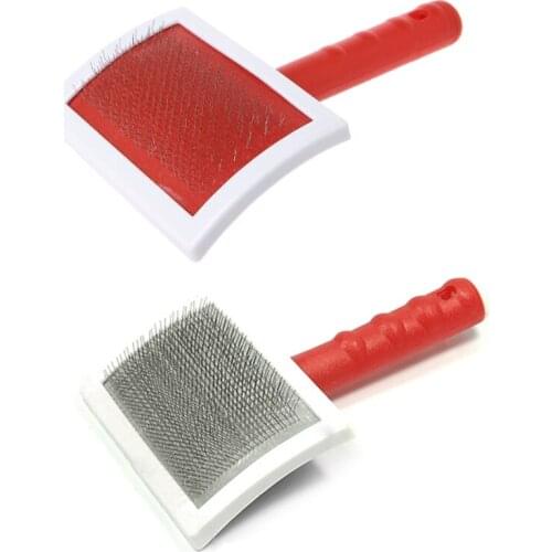 YYSD Pets Cats Puppy Dog Hair Shedding Grooming Brush Slicker Comb Tool Large new