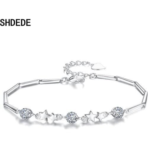 SHDEDE White Bracelets
