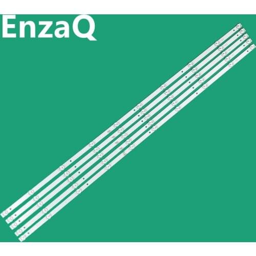 20pcs LED Backlight strip 10 lamp For BBK 50LEM-1043\FTS2C D50-M30 v500dj6-qe1 JS-D-JP50DM-A101EC (80510) 101EC 6V/leds