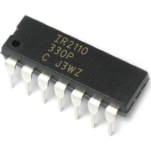 5pcs IR2110 IR2110PBF DIP14 Triode new and original For more specifications, please contact customer service