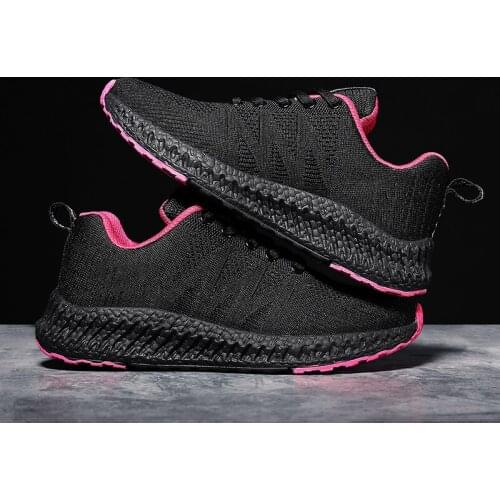 High Quality Breathable Womens Fashion Sneakers Fitness Outdoor Women casual shoes Soft bottom Non-slip vulcanized shoes 35-41
