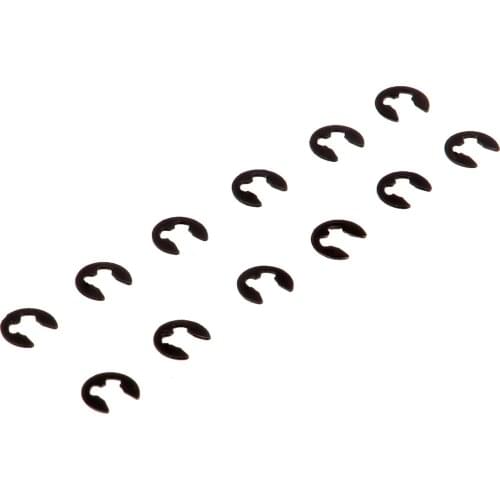 02037 E-Clip 2.5 12pcs For 1/10 HSP RC Model Car Spare Parts Fit Redcat HPI Himoto Racing Team Associated