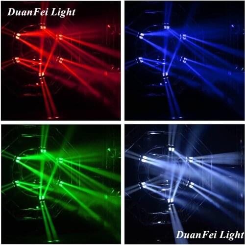 12pcs/lot dmx light led rgbw moving head beam 8x10w led movinghead rgbw 4in1 moving beam light