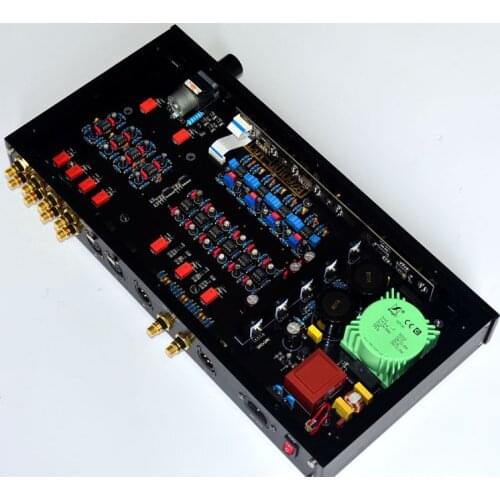 2021 Latest upgrade version Classic MBL6010 line full balance preamplifier remote control version Clone MBL6010D NE5534 NE5532