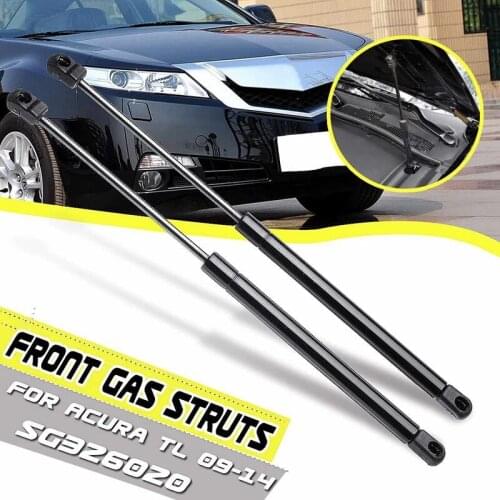 2X Front Engine Cover Hood Lift Gas Strut Bar Support Gas Spring 6826 SG326020 613406 74145TK4A01 for Acura TL 2009-2014