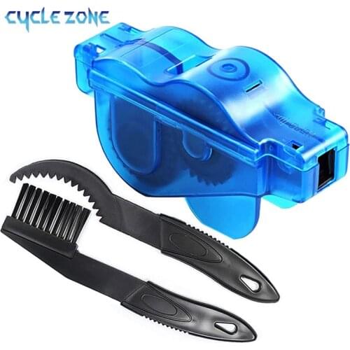 Bike Chain Cleaner Tool Moto Set – Durable Bicycle Chain Gears Maintenance Cleaning Brush Kit for All Type Chain Gears(3 Kinds)