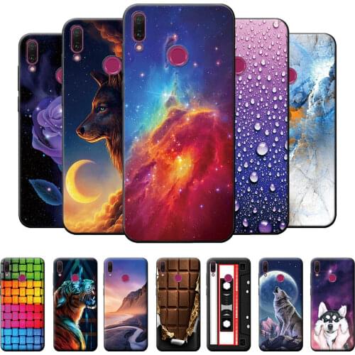 Huawei Y9 2019 Case Matte Case For Huawei Y9 Prime 2019 Silicone Soft Back Cover Phone Case Huawei Y9 2019 Funda Y 9 2019 Capa
