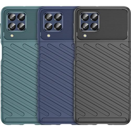 Shockproof Case For Samsung Galaxy M62 Cover For Samsung M62 M32 Case Bumper Rubber Phone Case For Samsung M02s M42 Note 20 10