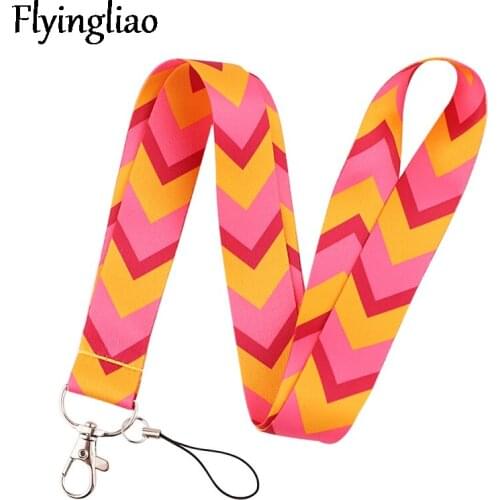 Bohemian style Colorful Lanyard for Keys Phone Cool Neck Strap Lanyard for Camera Whistle ID Badge Cute webbings ribbons Gifts