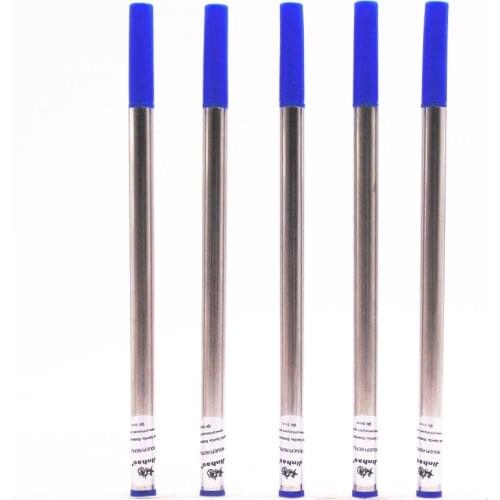 Jinhao 5pcs Advanced Universal Blue ink Refill ink 0.5mm Nib Rollerball Pen Suitable for types of pen Free Shipping