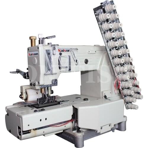 Kaixuan industrial direct drive electric VC008 small square head type waist stretcher elastic band elastic sewing multi-needle