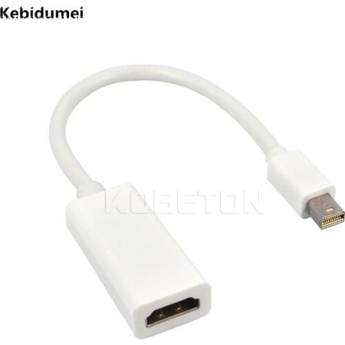 Kebidumei New Arrival Mini Audio Cable Displayport Converter DP Male To HDMI-compatible Female Adapter For MacBook Pro Air