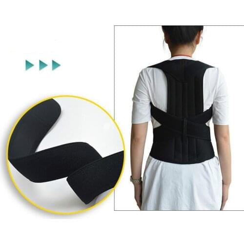 Adjustable Adult Corset Back Posture Corrector Therapy Shoulder Lumbar Brace Spine Support Belt Posture Correction For Men Women