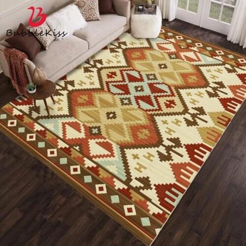 Bubble Kiss Carpet American Retro Bohemian Carpet for Living Room Moroccan Bedroom Decor Rug Sofa Coffee Table Bedside Mats