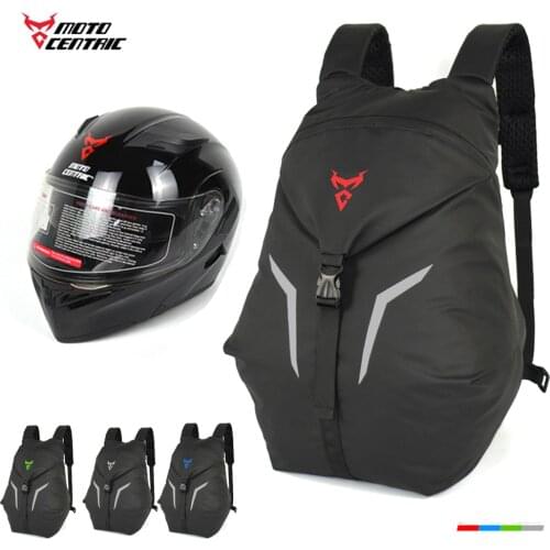 MJ MOTO Motorcycle Helmet Bag Black Motor Shoulder Helmet Backpack Motorbike Racing Bags Knight Rider Outdoor Sports Cycling Bag