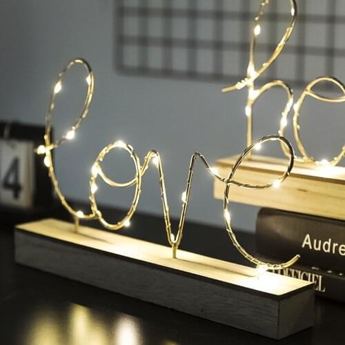 Nordic Simple Wrought Iron Home Decoration Ornaments Creative Desktop Ornaments Birthday Gift