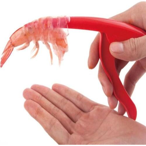 Plastic Quick Shrimp Peelers Deveiners Peel Prawn Shell Seafood Tools Resturant House Kitchen Easy Use Kitchen Gadget