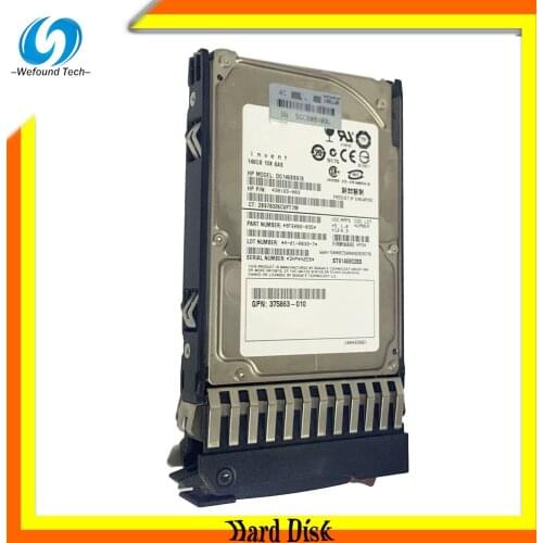 Fully Tested Mobile Hard Disk for DG146BB976 SAS 430165-003 375863-010 418399-001 146GB