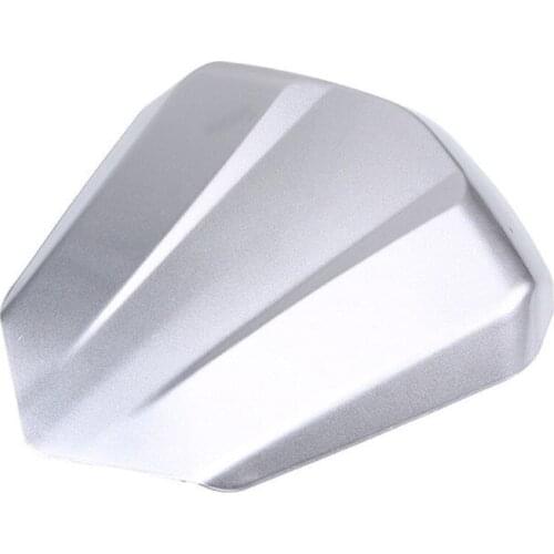 Silver Motorcycle Rear Tail Pillion Passenger Hard Seat Cover Cowl Fairing Seat for Yamaha YZFR6 YZF-R6 YZF R6 2006-2007